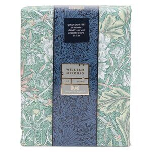 WILLIAM MORRIS Floral Print Duvet Set